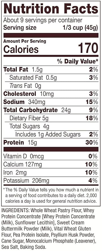 Bob's Red Mill Mill Protein Pancake and Waffle Mix 14-ounce (Pack of 2)