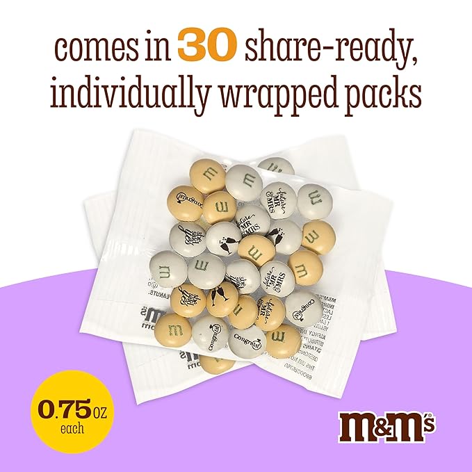 M&ampM'S WORLD Engagement or Wedding Shower Party Favors Set of 30 Packs