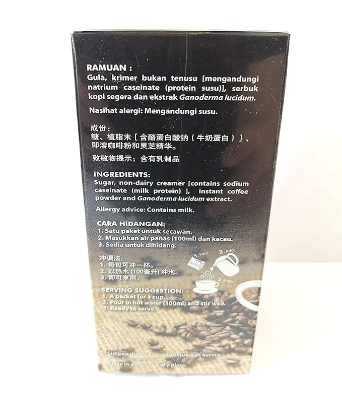 Gano Excel Cafe 3in1 Coffee Ganoderma 10 Box