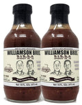 2 Pack of Williamson Bros Barbeuce Sauce or Seasoning Rub Spice (16oz Roasted Garlic Sauce)