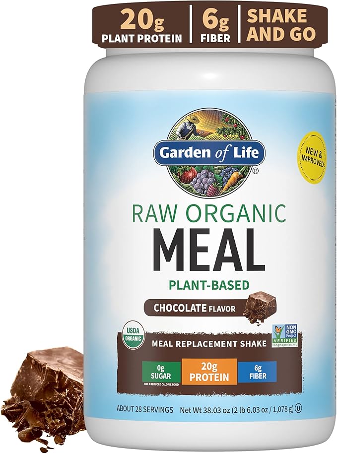 Garden of Life Raw Organic Vegan Protein Powder Bundle - Vanilla Chai &amp Chocolate 28 Servings Each