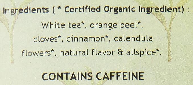 Davidson's Tea Organic White Spiced Peach 16-Ounce Bag