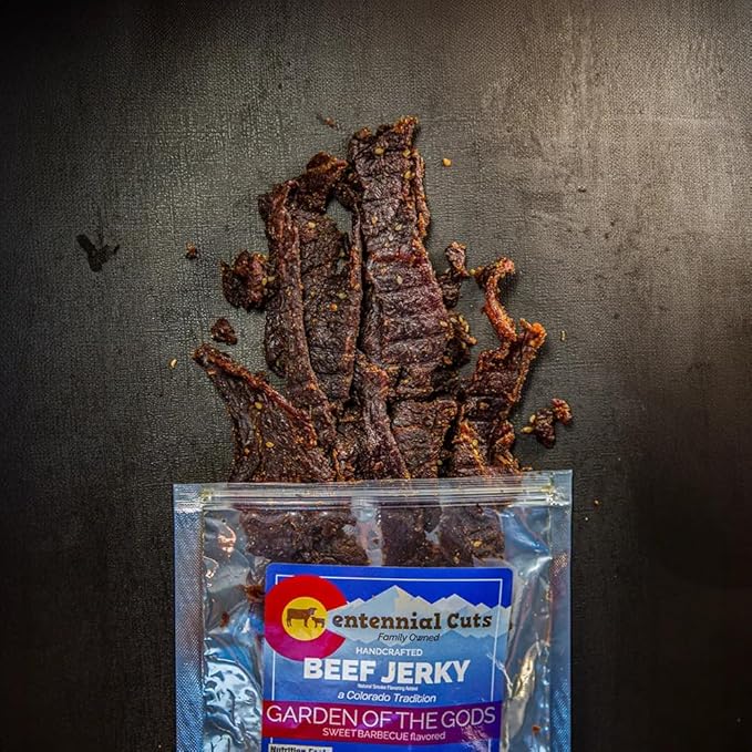 Centennial Cuts Beef Jerky – Garden of the Gods - Korean Style BBQ High Protein 7 oz Snack