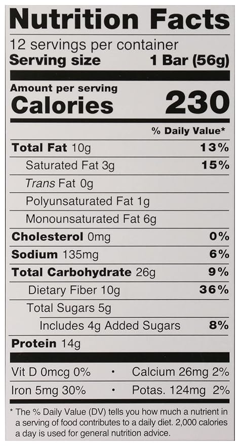 Aloha Peanut Butter Cup Protein Bar Plant Based Non GMO 1.98 Ounces (Pack Of 12)