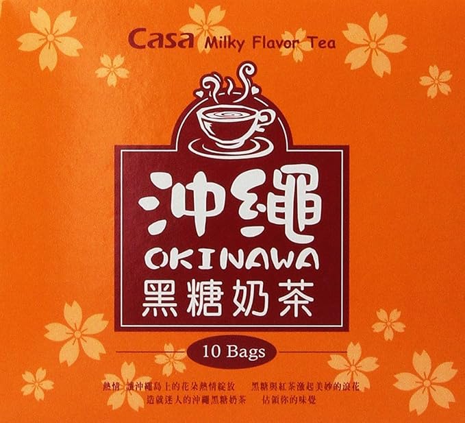 2 Set Casa Okinawa Brown Sugar Milk Tea 8.81 Oz