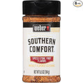 Weber Southern Comfort Whiskey Flavored BBQ Seasoning 6.5 Ounce (Pack of 6)