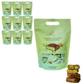 400 Count of Mini Dubai Chocolate Kunafa Pistachio Bar - Pistachio Chocolate Bars with Shredded Phyllo Dough - Fresh Daily Production Perfect for Gifting - 10 lbs/Aprox 400 Pieces