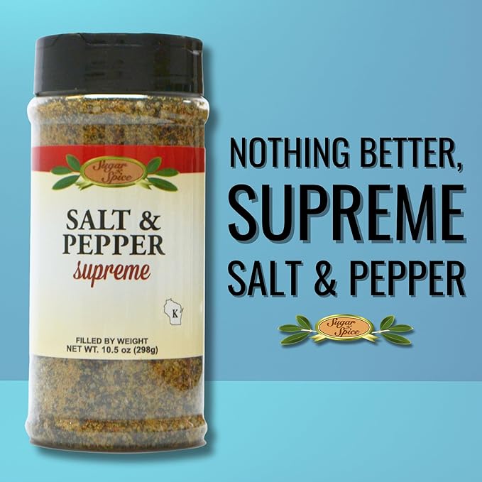 Sugar 'N Spice Grilling and Cooking Combo Set (Ultimate Burger Smokehouse BBQ Garlic Pepper Salt &amp Pepper)