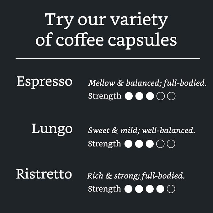 Amazon Brand - Solimo Espresso Capsules Medium Roast Compatible with Original Brewers Pack of 1x50 Capsule (50 count)