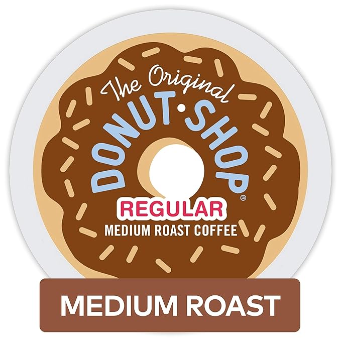 The Original Donut Shop Keurig Single-Serve K-Cup Pods Medium Roast Coffee 72 Count