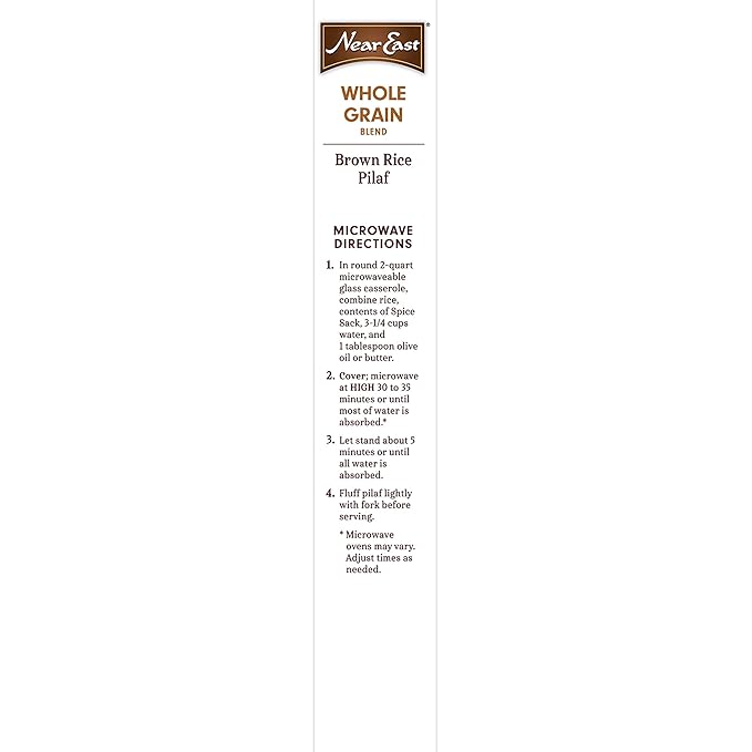 Near East Brown Rice Whole Grain Blends  6 Ounce Boxes (Pack of 12) (B000GZY9AQ)