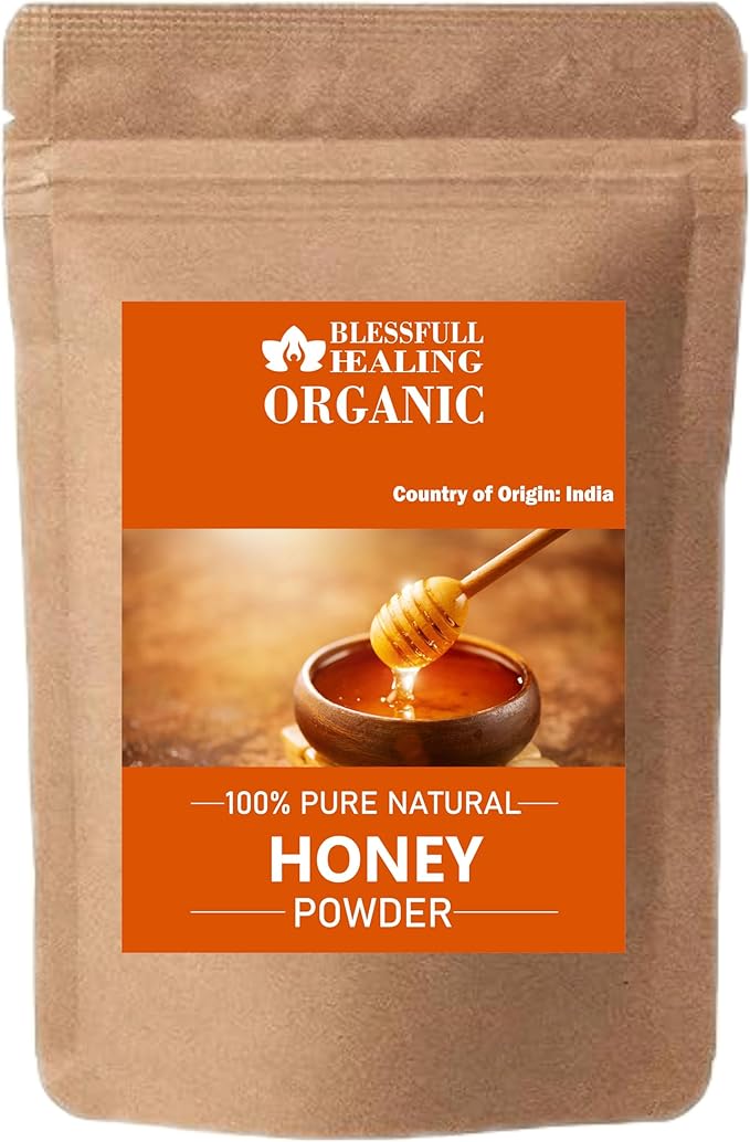 Blessfull Healing Organic Honey Powder 100% Pure Natural 300 Gram / 10.58 oz