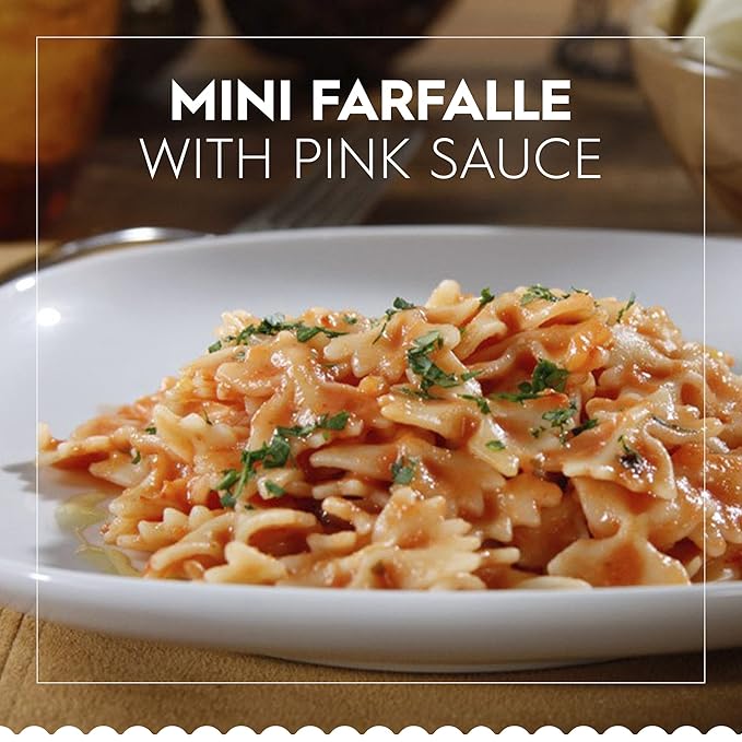 Barilla Mini Farfalle Pasta 16 oz. Box (Pack of 12) - Non-GMO Made with Durum Wheat Semolina - Kosher Certified