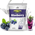 Fusion Select 2.2lb Tea Powder Blueberry Tea Flavored-3-in-1 Drink Powder with Cream &amp Sugar - Instant Pre-Mixed Beverage for Hot or Cold Blends or Yummy Frappes