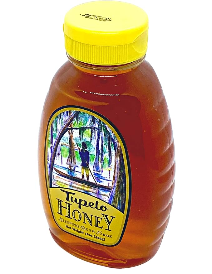 Tupelo Honey 16oz. Bottle - Bulk Case of 12 - Premium from Sleeping Bear Farms Beekeepers in the Florida Apalachicola River Basin