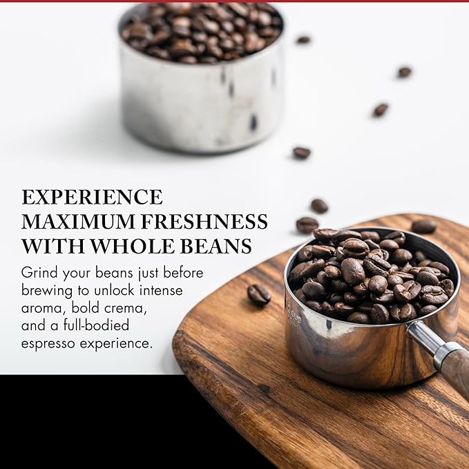 Caffe D'arte Meaning of Life Whole Bean Coffee – Medium‑Dark Roast Well‑Balanced Classic Blend Roasted in Seattle Ideal for Drip Brewing 1 lb