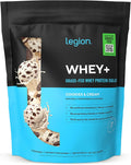 LEGION Whey+ Protein Whey Isolate from Grass Fed Cows (Cookies &amp Cream 30 Servings) - Whey Protein Isolate Powder Low Calorie Non-GMO Sugar Free Lactose and Gluten Free All Natural Protein Po