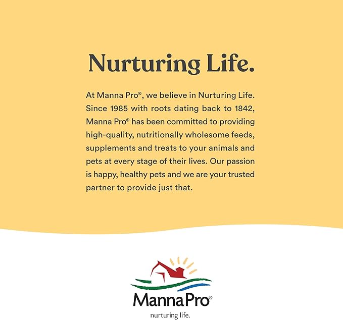 Manna Pro Goat Kid Milk Replacer High in Protein to Support Growth Powered by Opti-Gut to Support Gut Health &amp Digestion Easy-to-Mix Formula 4 lbs
