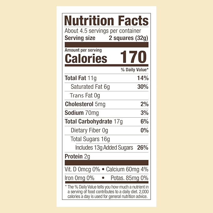 GHIRARDELLI White Chocolate Caramel Squares 5 Oz Bag (Pack of 6)