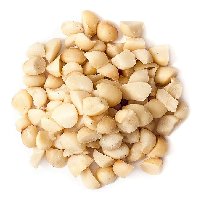 Food to Live Macadamia Nut Halves &amp Pieces 12 Pounds – Raw Shelled Unsalted Kosher Vegan Bulk. Keto Snack. Good Source of Healthy Fats. Great for Baking and as Topping for Salads Yogurt.