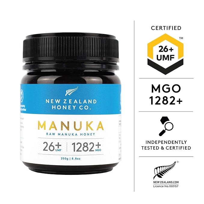 New Zealand Honey Co. Manuka Honey Special Bulk Package UMF 26+ / UMF 24+ UMF Certified / 8.8oz
