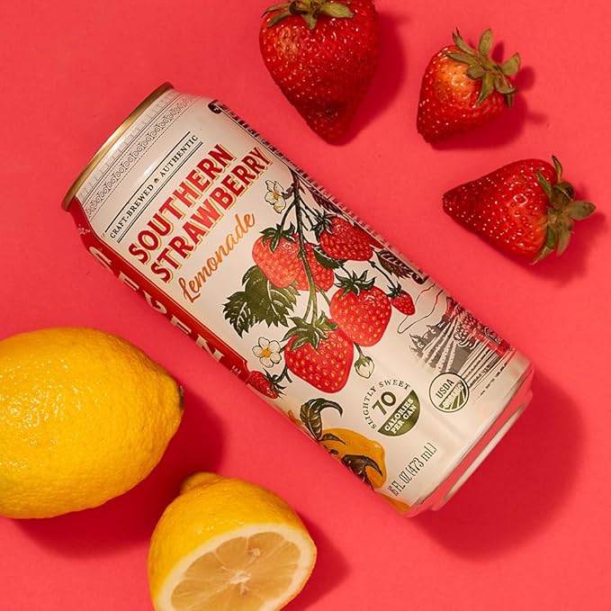SevenTeas Roadtrip Variety Pack 16 OZ (Pack of 12 Cans) Organic Iced Tea and Lemonade
