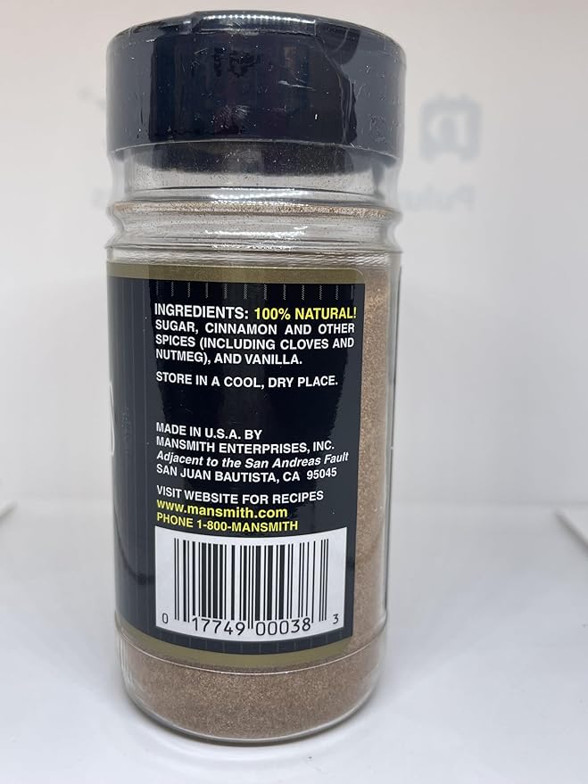 Mansmith's Cinnamon Stuff Salt Free 6oz. Twin Pack