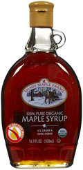 Shady Maple Farms Organic Grade A Dark Glass Maple Syrup 16.9 oz