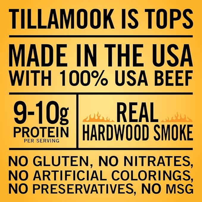 Tillamook Country Smoker Tillamook Real Hardwood Smoked Old Fashioned Silver Dollar Beef Jerky &amp Tillamook Real Hardwood Smoked Old Fashioned Silver Dollar Beef Jerky