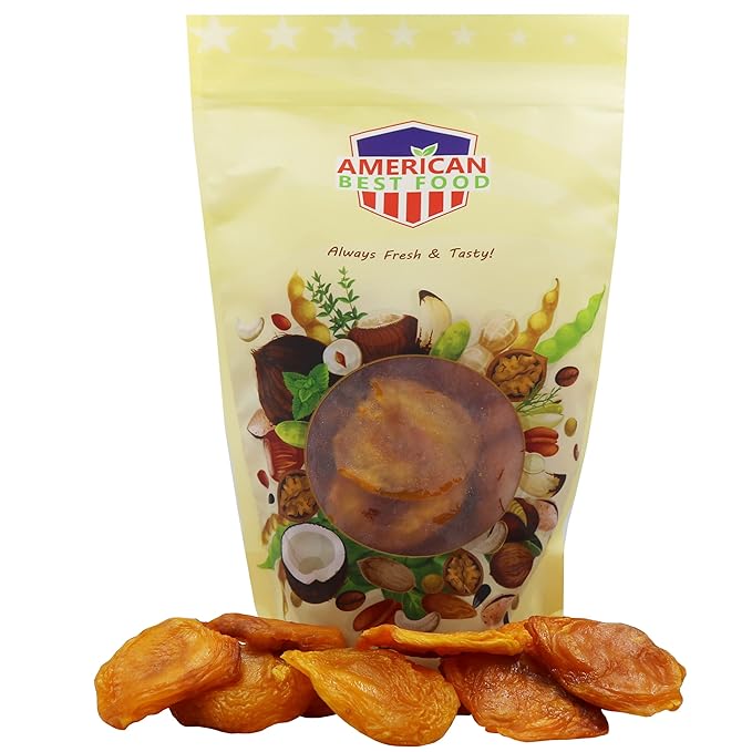 American Best Food Premium Quality Sundried Nectarines 2 Lb California Dried Nectarines (Pack Of One)