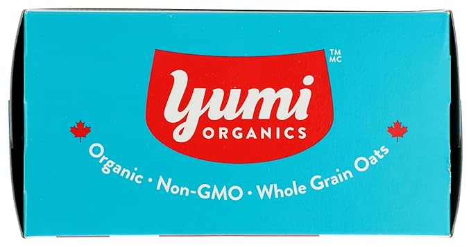 Yumi Organics Overnight Oats Apple Cinnamon Vegan Friendly USDA Certified Organic Non-GMO 8.8 Ounce (Pack of 6)