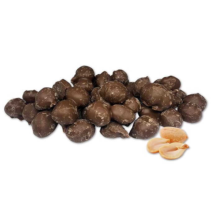 Goodland Farms Milk Chocolate Double Dipped Peanuts 2 Pounds - Wholesale Bulk Candy Chocolate Covered Peanuts