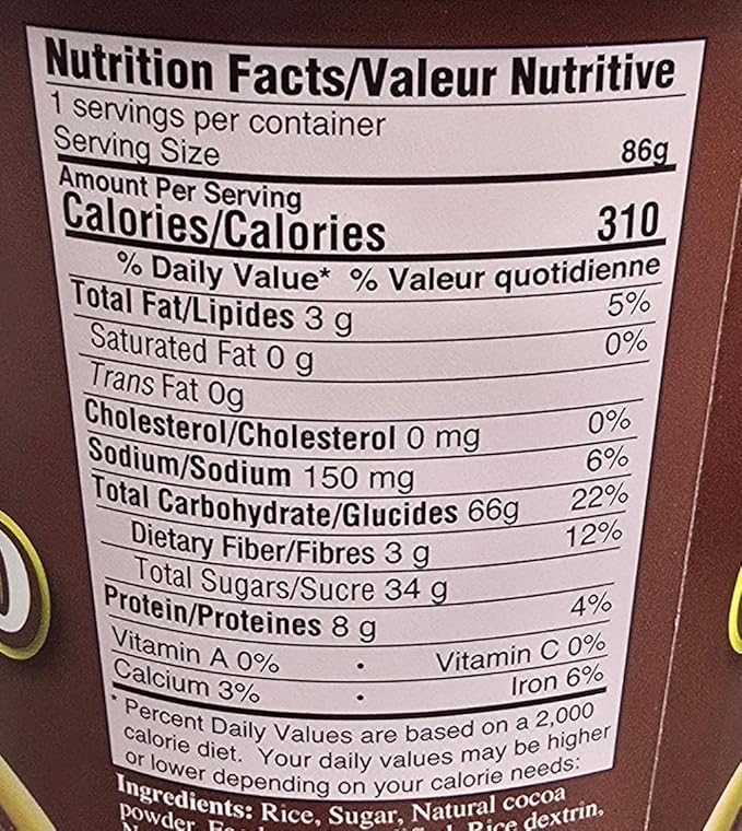 Nora Kitchen Champorado Chocolate Porridge 86g (12 Pack)