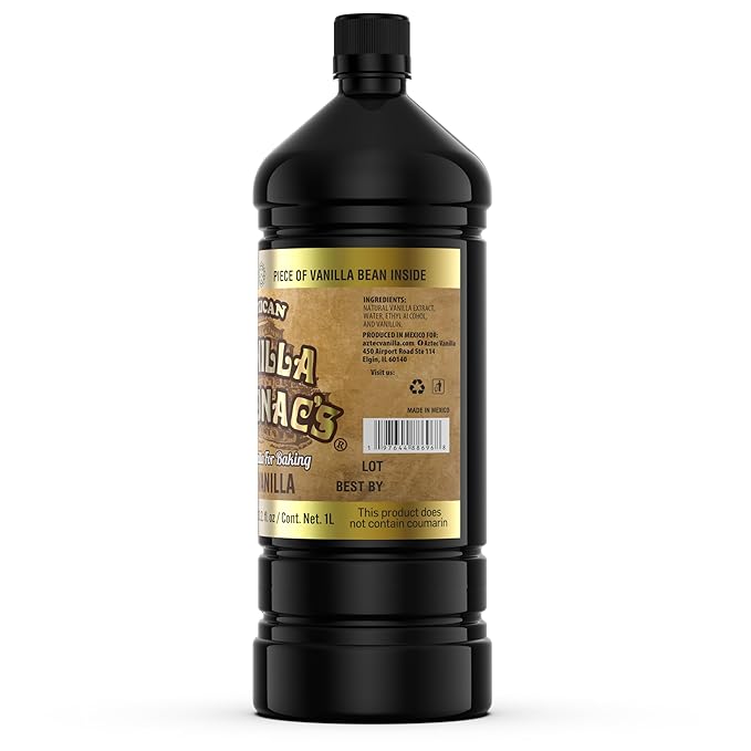Mexican Vanilla Totonac's Pure Vanilla Flavoring 33.2 Fluid Ounce