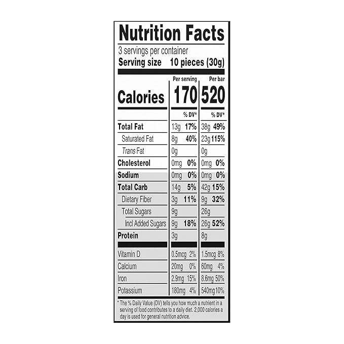 Green &amp Black's Organic Dark Chocolate Bar 70% Cacao 10 - 3.17 oz Bars