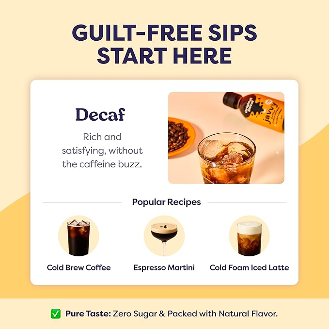Coffee Concentrate - Cold Brew Coffee Perfect for Hot or Iced Instant Coffees Hot Drinks Cold Brew Concentrate 2 Pack - Original Decaf