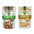 Sunhill Naturals Crystalized Ginger Slices &amp Deluxe Mixed Nuts