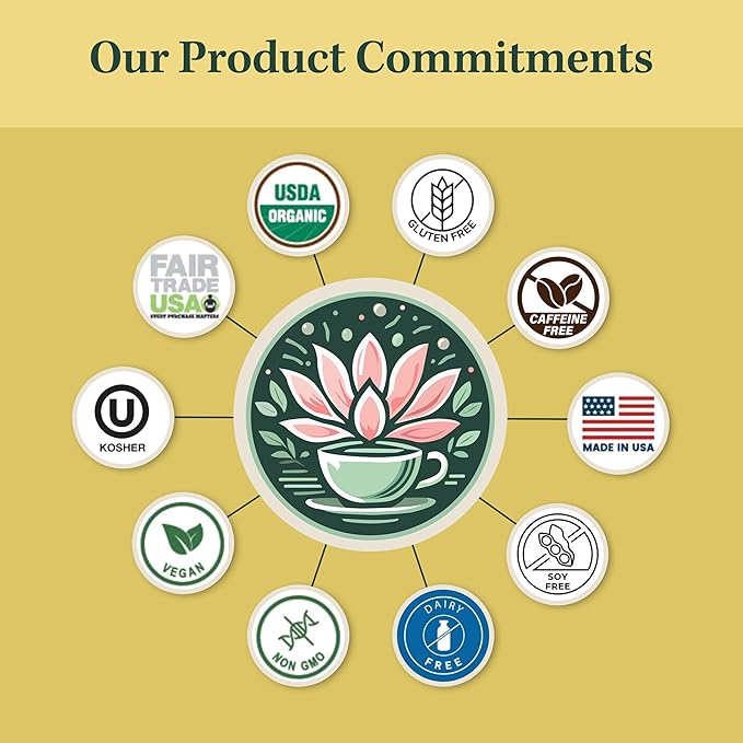 Jade Tea - Organic Second Trimester Pregnancy Tea | Uterine Toning Prep &amp Sustained Prenatal Mineral Support | Caffeine-Free Fair Trade Sustainable Made In USA (Pomegranate)