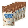Muddy Bites Waffle Cone Snacks Bite Sized Chocolate Filled Waffle Cones for Snack or Dessert Ice Cream Topping made with Pure Cane Sugar Kosher (2.33 oz (Pack of 5) Milk-Chocolate)