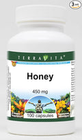 Honey - 450 mg (100 Capsules ZIN: 520517) - 3 Pack
