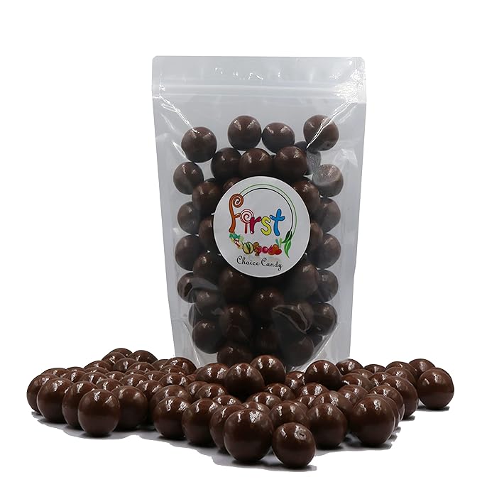 FirstChoiceCandy All Flavors Of Malt Balls In A Resealable Bag (Milk Chocolate 2 LB)