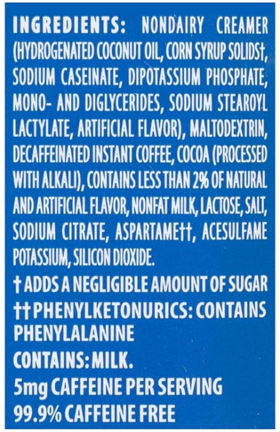 Maxwell House International Sugar-Free Decaf Suisse Mocha Beverage Mix 4 oz Tub 4 Pack 2 Packages (4 Tubs)