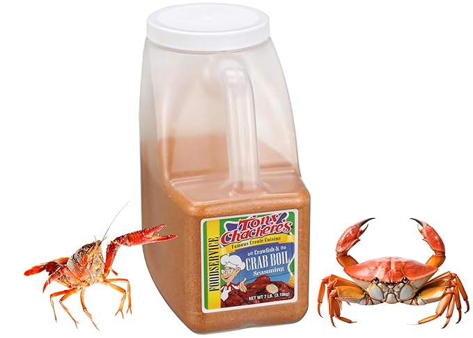 Tony Chachere Seafood Seasonings Crawfish and Crab Boil 7 Pound