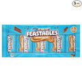 Feastables MrBeast Peanut Butter Milk Chocolate Chocolate Bar Full Size Bar for Adults &amp Kids Candy Bars Snacks Gifts &amp Dessert Fairtrade Cocoa 1.24 Oz Each 5 Count