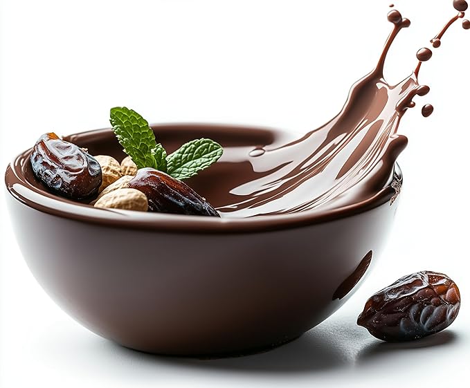 Date Smarter Chocolate Covered Date Caramels - Naturally Sweetened with Real Dates - Vegan Gluten-Free Dairy-Free Refined Sugar-Free Plant-Based Snack Bites - Great Anytime Snack - 2.8 oz 3 Pack