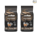 Lavazza Espresso Whole Bean Coffee Medium Roast 100% Arabica 2.2 lb Bag (Pack of 2)