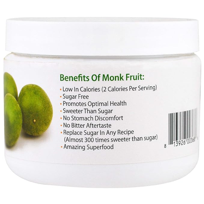 Julian Bakery Pure Monk | v25% Monk Fruit Extract | Sweetener | Sugar Free | 3.5oz | 100 Servings