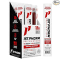 1st Phorm Meat Sticks Teriyaki Seasoned 18G Protein per Serving USA Raised Lean Beef and Pork High Protein Snacks Gluten Free No Msg or Nitrates Individually Wrapped 15 Count