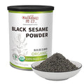 ONETANG Organic Black Sesame PowderPlant BasedGluten-FreeVeganProtein Source No SugarLow Temp RoastedHalalNon-GMOBlack Sesame Paste 12.36 Oz (350g)