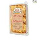 Rustichella d'Abruzzo Egg Pappardelle (Pack of 2) 250g Each - Wide Egg Pasta - Traditional Italian Flavor - Perfect for Chunky Sauces like Ragù